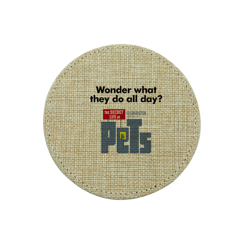 Sublimations-Jute-Untersetzer-Runde Sublimations-Jute-Untersetzer-Runde