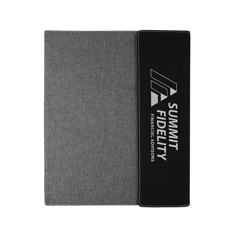 9 1/2' × 12' Leinwand mit Kunstlederportfolios 9 1/2' × 12' Leinwand mit Kunstlederportfolios