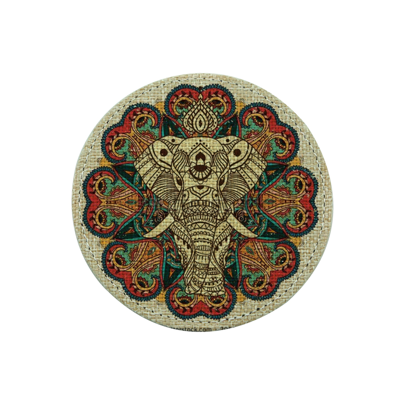 Sublimations-Jute-Untersetzer-Runde Sublimations-Jute-Untersetzer-Runde