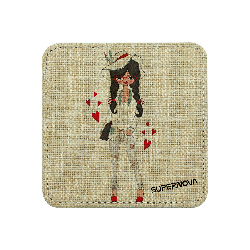 Sublimations-Jute-Untersetzer-Quadrat Sublimations-Jute-Untersetzer-Quadrat