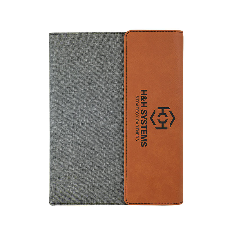 9 1/2' × 12' Leinwand mit Kunstlederportfolios 9 1/2' × 12' Leinwand mit Kunstlederportfolios