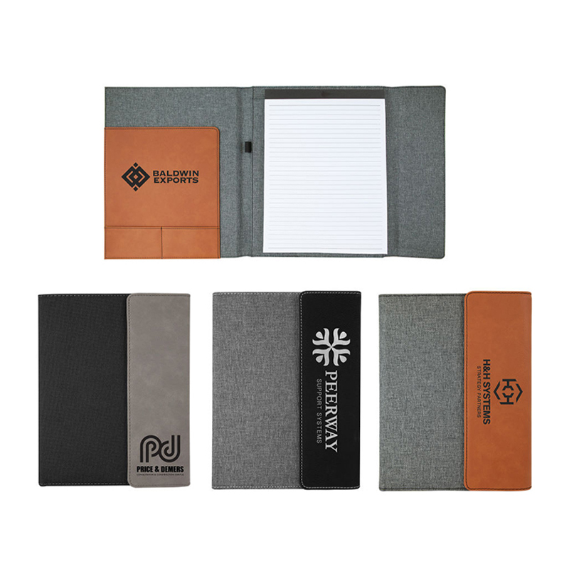 7' × 9' Leinwand mit Kunstlederportfolios 7' × 9' Leinwand mit Kunstlederportfolios