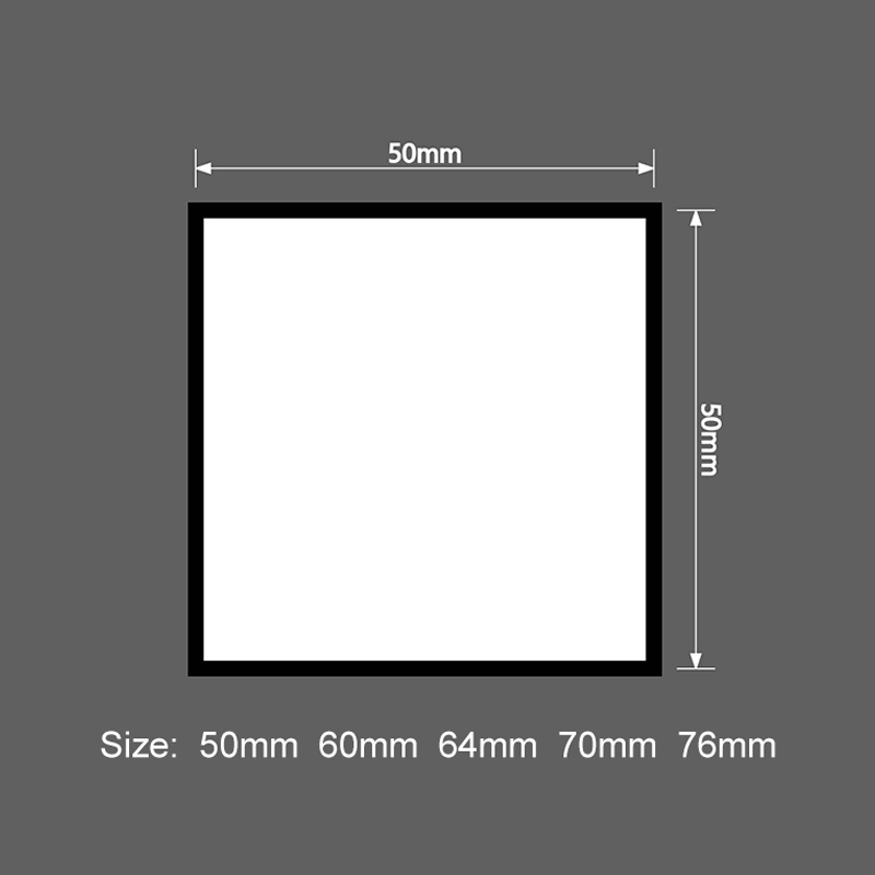 3 x 3 Zoll große quadratische Sublimations-Kunstlederaufnäher mit Klebstoff 3 x 3 Zoll große quadratische Sublimations-Kunstlederaufnäher mit Klebstoff