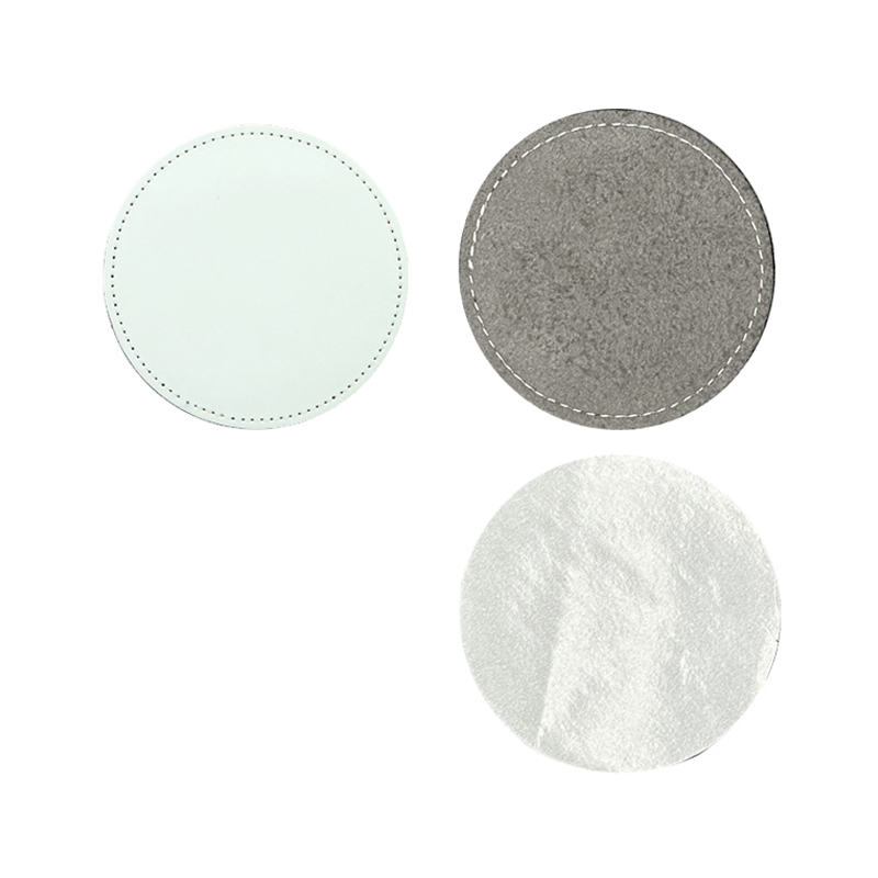 2 1/2' runde Sublimations-Kunstlederpflaster mit Klebstoff 2 1/2' runde Sublimations-Kunstlederpflaster mit Klebstoff