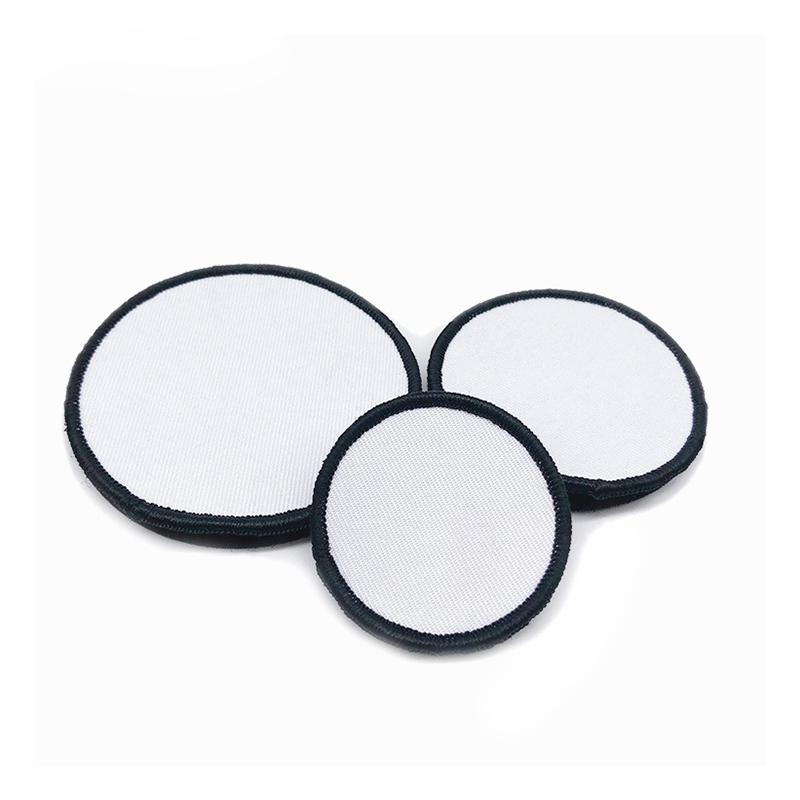 3' runde Sublimations-Kunstlederaufnäher mit Klebstoff 3' runde Sublimations-Kunstlederaufnäher mit Klebstoff