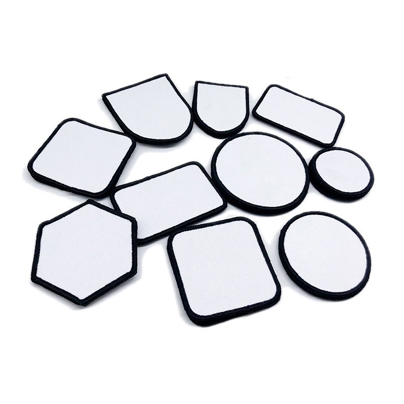 3 x 3 Zoll große quadratische Sublimations-Kunstlederaufnäher mit Klebstoff 3 x 3 Zoll große quadratische Sublimations-Kunstlederaufnäher mit Klebstoff