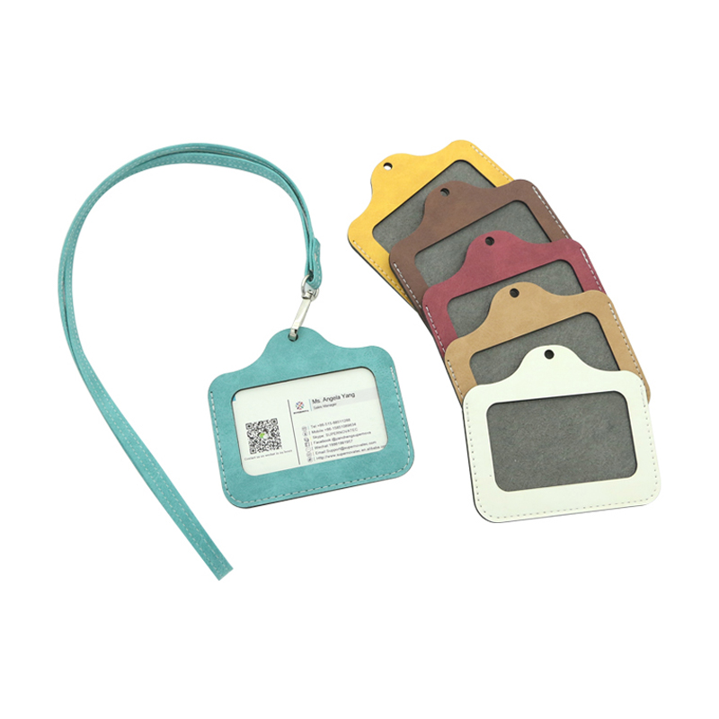 Sublimations-Leatherette-Ausweishalter - Horizontal Sublimations-Leatherette-Ausweishalter - Horizontal