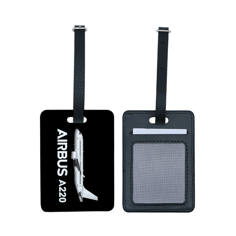 Gepäckanhänger aus PU-Leder mit Sublimation, einseitig bedruckbar Gepäckanhänger aus PU-Leder mit Sublimation, einseitig bedruckbar