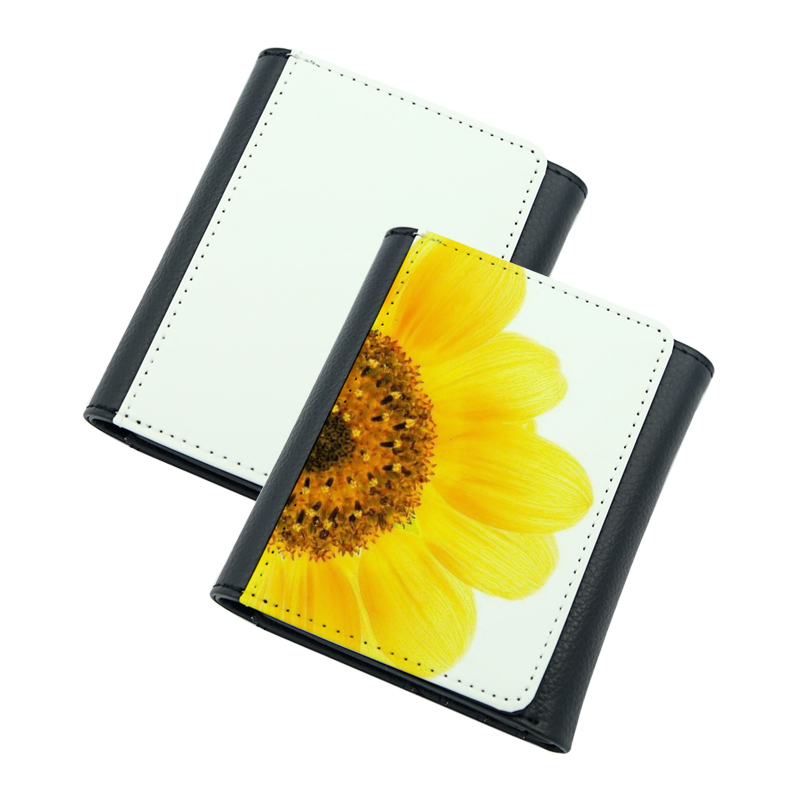 Sublimations-Leatherette-Geldbörse mit PU-Leder innen - Klein