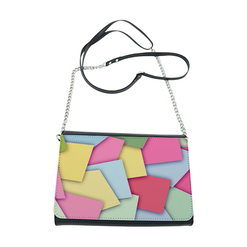 Große Umhängetasche aus Sublimationsleder mit 2 Paar Magnetics 