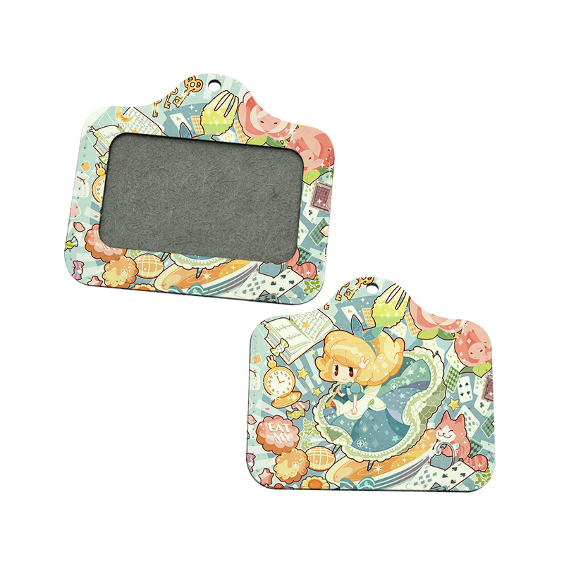 Sublimations-Leatherette-Ausweishalter - Horizontal Sublimations-Leatherette-Ausweishalter - Horizontal