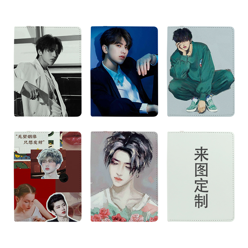 Sublimations-Leatherette-Buskartenhalter mit 2 Steckplätzen Sublimations-Leatherette-Buskartenhalter mit 2 Steckplätzen