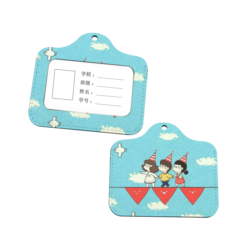 Sublimations-Leatherette-Ausweishalter - Horizontal Sublimations-Leatherette-Ausweishalter - Horizontal