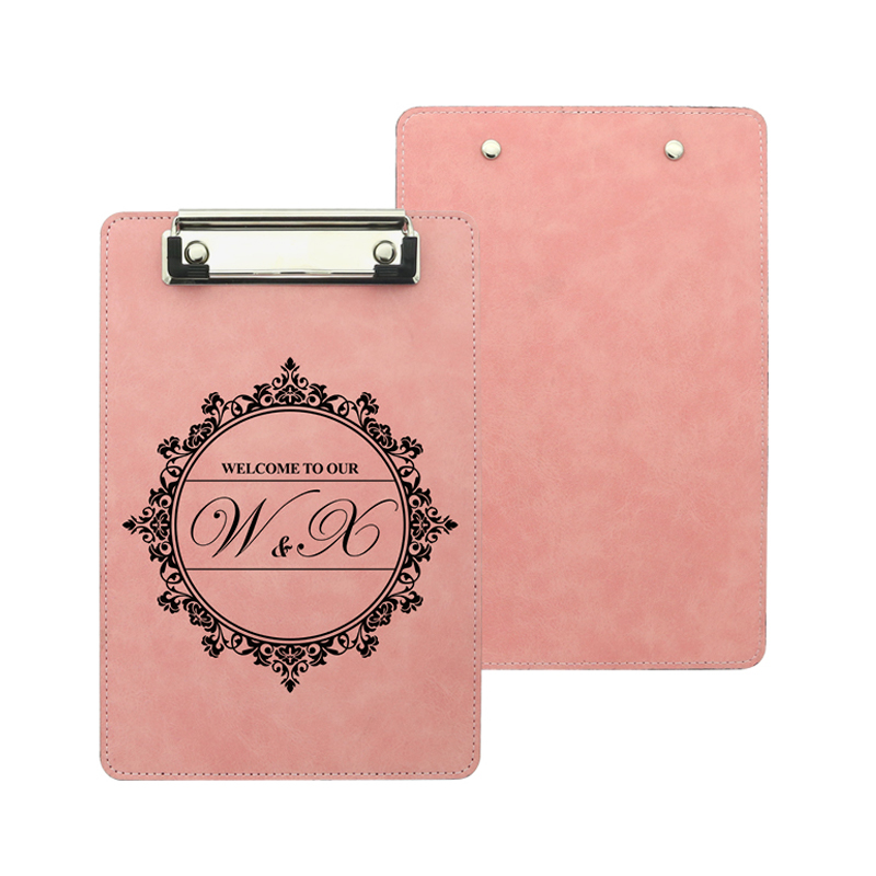 Sublimations-PU-Leder-Clipboard mit Metallclip - A4 Sublimations-PU-Leder-Clipboard mit Metallclip - A4