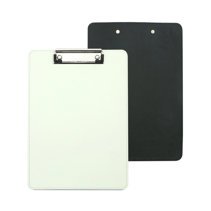 Sublimations-PU-Leder-Clipboard mit Metallclip - A4 Sublimations-PU-Leder-Clipboard mit Metallclip - A4