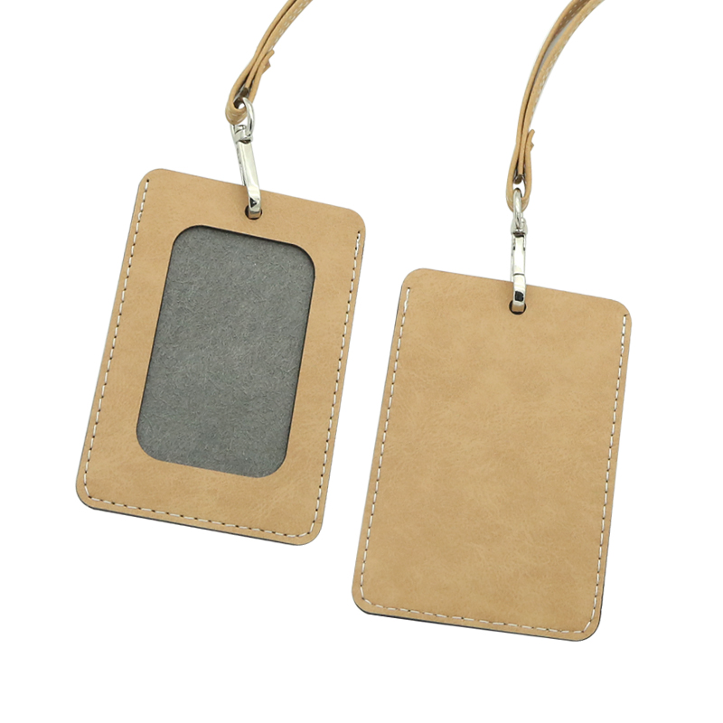 Sublimations-Leatherette-Ausweishalter - Gerade Sublimations-Leatherette-Ausweishalter - Gerade