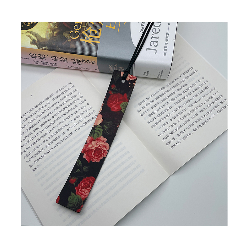 Lesezeichen aus PU-Leder mit Sublimation Lesezeichen aus PU-Leder mit Sublimation