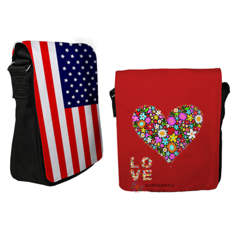 Kleine Canvas-Tasche mit Sublimation