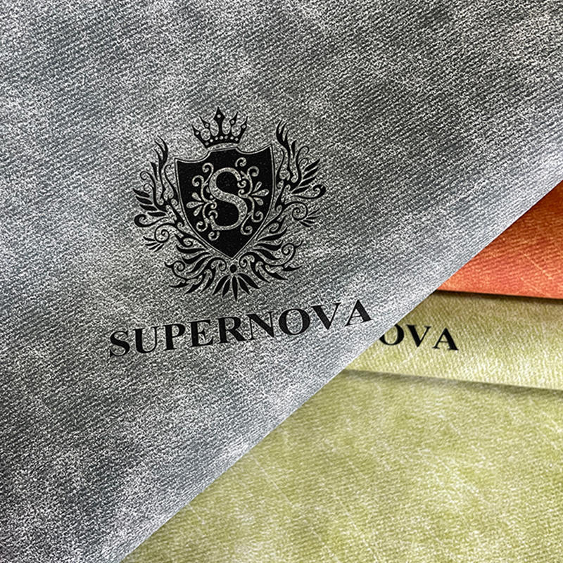 Denim Kunstleder-Bögen Mit Kleber / Ohne Kleber Denim Kunstleder-Bögen Mit Kleber / Ohne Kleber