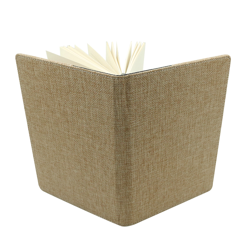 Wechselbares Notizbuch aus Sublimationsjute – Größe A5 Wechselbares Notizbuch aus Sublimationsjute – Größe A5