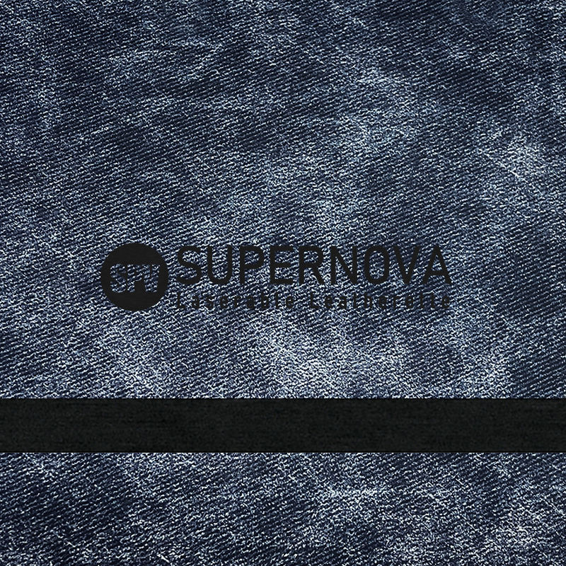 Denim Kunstleder-Bögen Mit Kleber / Ohne Kleber Denim Kunstleder-Bögen Mit Kleber / Ohne Kleber