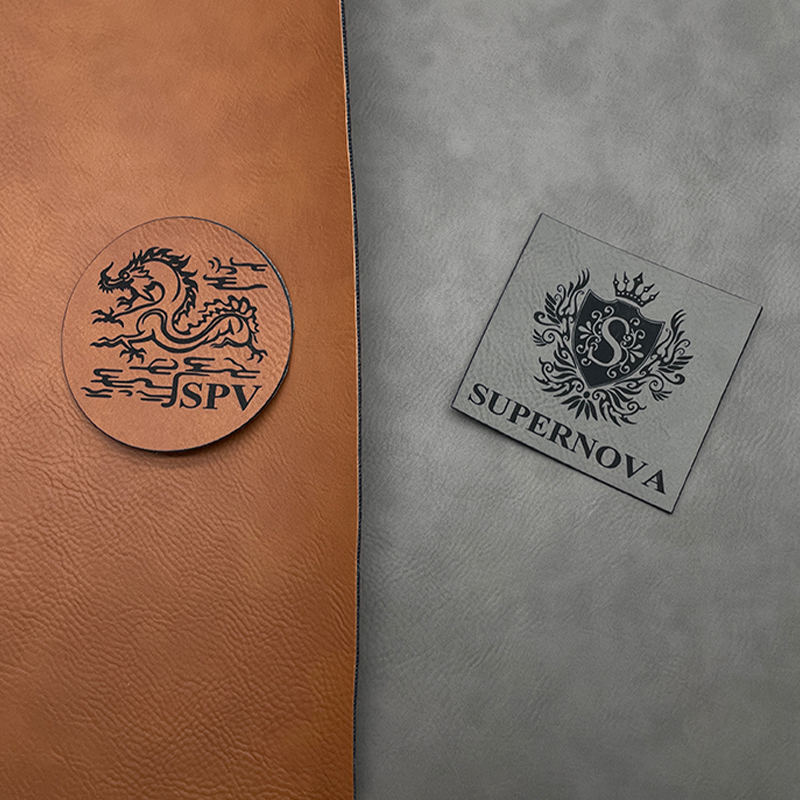 Doppelschichtige Kunstleder-Bögen Mit Kleber / Ohne Kleber