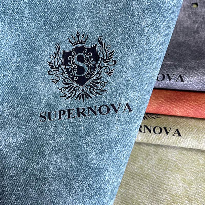 Denim Kunstleder-Bögen Mit Kleber / Ohne Kleber Denim Kunstleder-Bögen Mit Kleber / Ohne Kleber