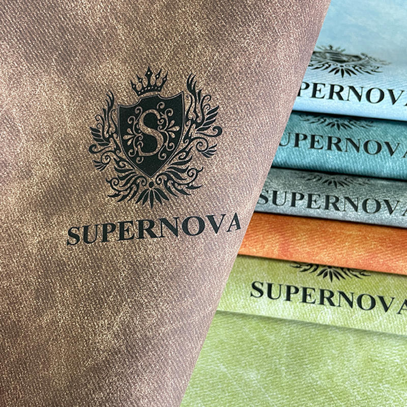 Denim Kunstleder-Bögen Mit Kleber / Ohne Kleber Denim Kunstleder-Bögen Mit Kleber / Ohne Kleber